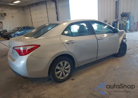 2014 Toyota Corolla Le from USA, damaged, VIN 2T1BURHE9EC134035